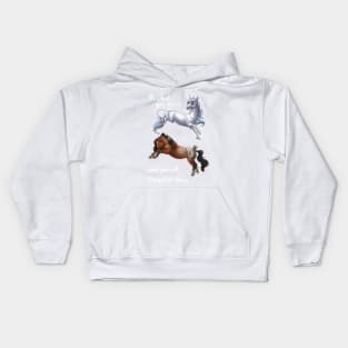 Do What You Love - Horse and Unicorn Kids Hoodie